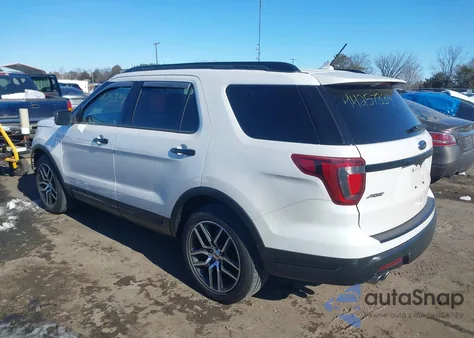 2018 Ford Explorer Sport z USA, uszkodzony, nr VIN 1FM5K8GT7JGC47583